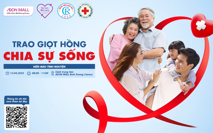 BLOOD DONATION EVENT 2022 AT AEON MALL BINH DUONG CANARY