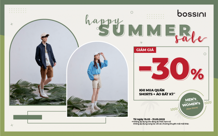 BOSSINI – HELLO SUMMER WITH PROMOTION