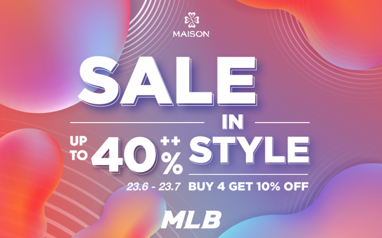 MLB | SALE IN STYLE WITH OFFER UP TO 40%++ | BUY 4 ENJOY AN EXTRA 10% OFF